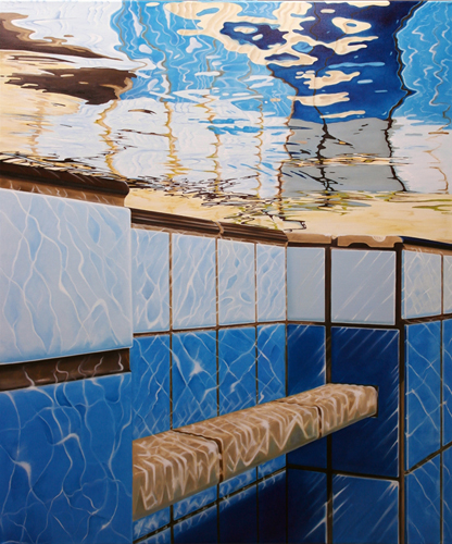 Meran, 120 x 100 cm, Öl auf Leinwand, 2019 - verkauft -