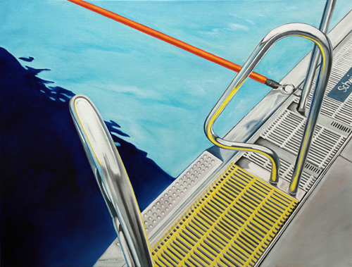 Nizza, 60 x 80 cm, Öl auf Leinwand, 2017 - verkauft -