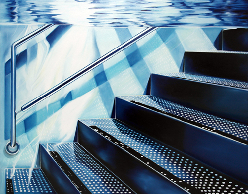 Spiel mit dem Licht, 80 x 100 cm, Öl auf Leinwand, 2019